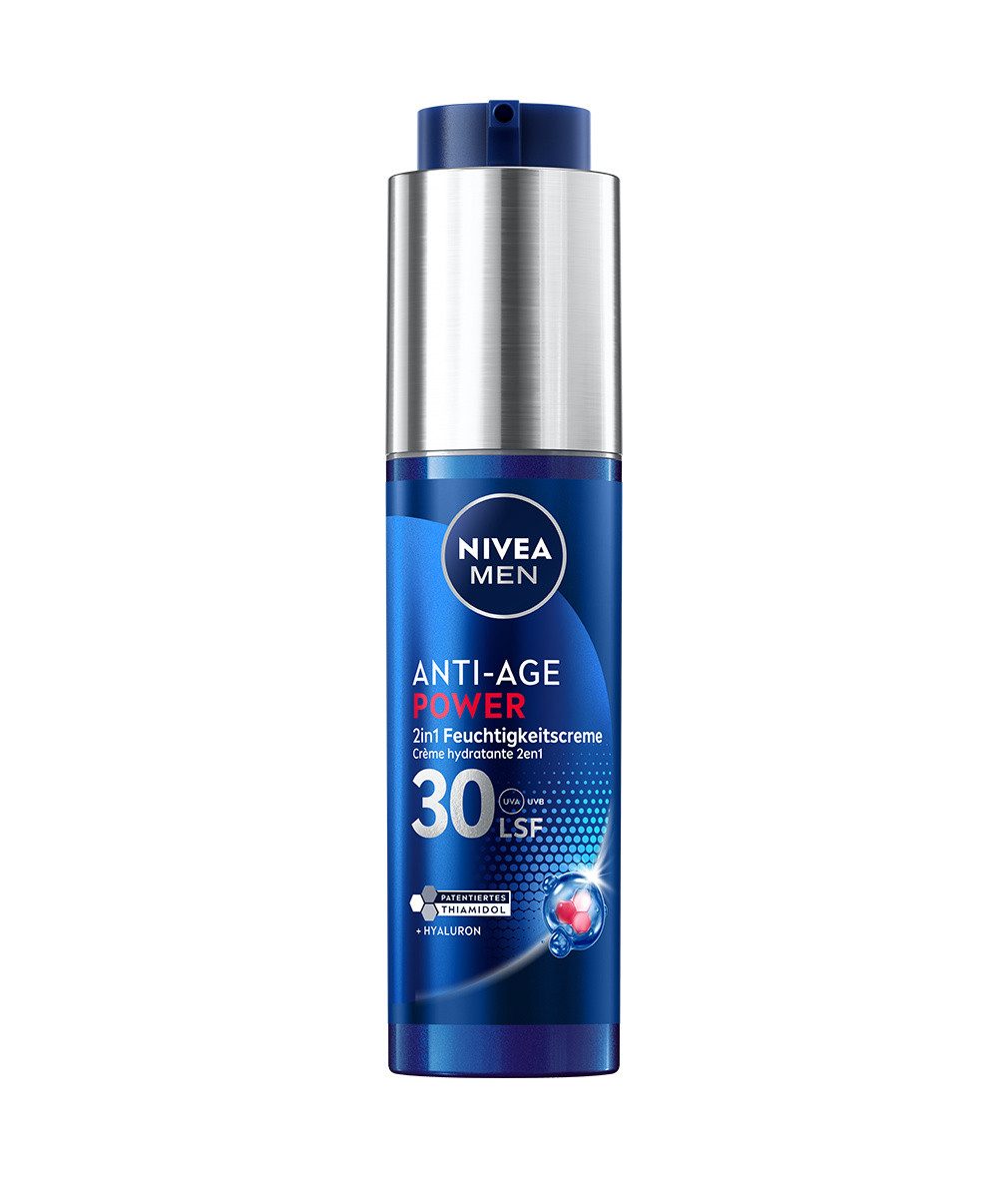 Nivea Men Tagescreme Anti-Age Hyaluron 2in1 Power Moisturizier 50ml, 1-tlg.