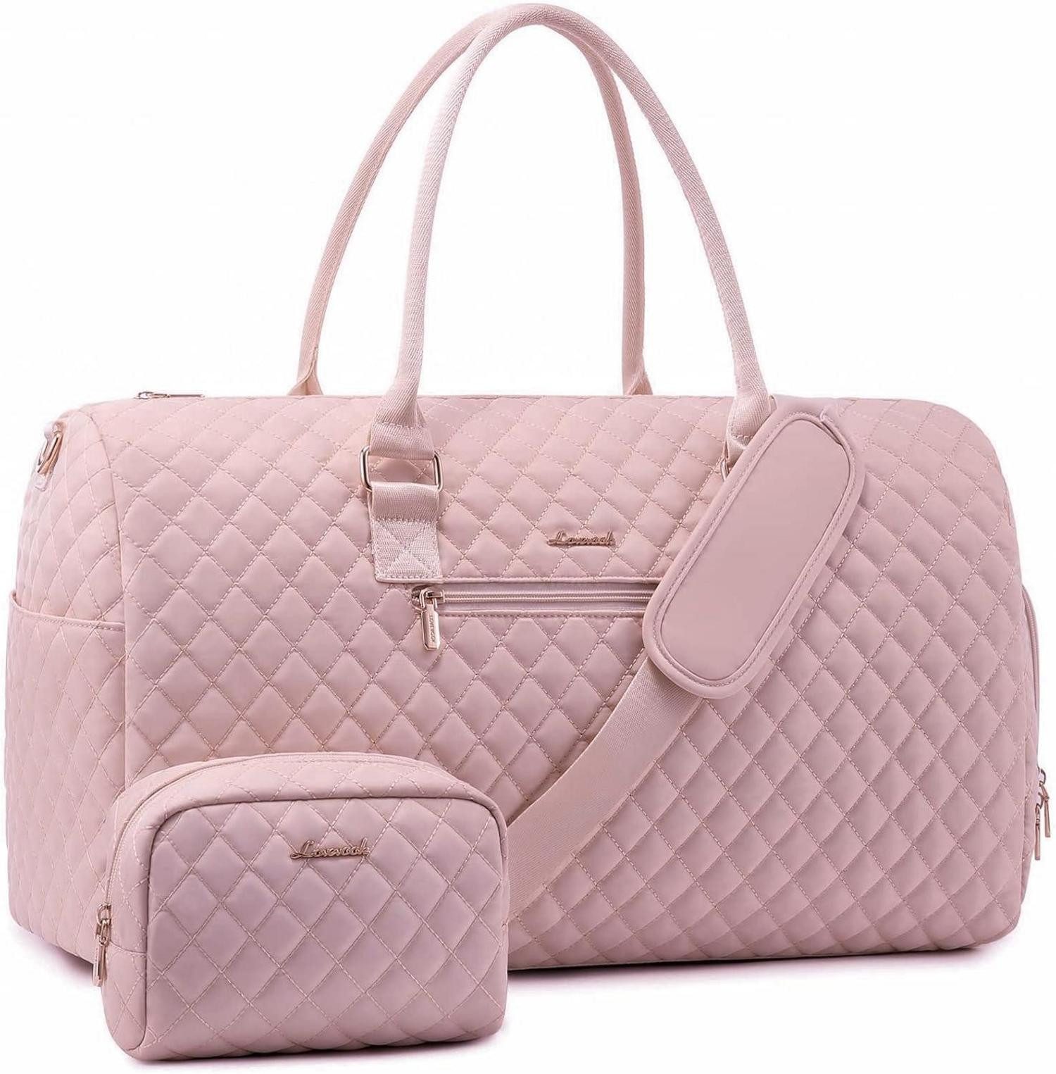 Weekender Sporttasche Damen Reisetasche Weekender Travel Bag Rosa wasserdicht