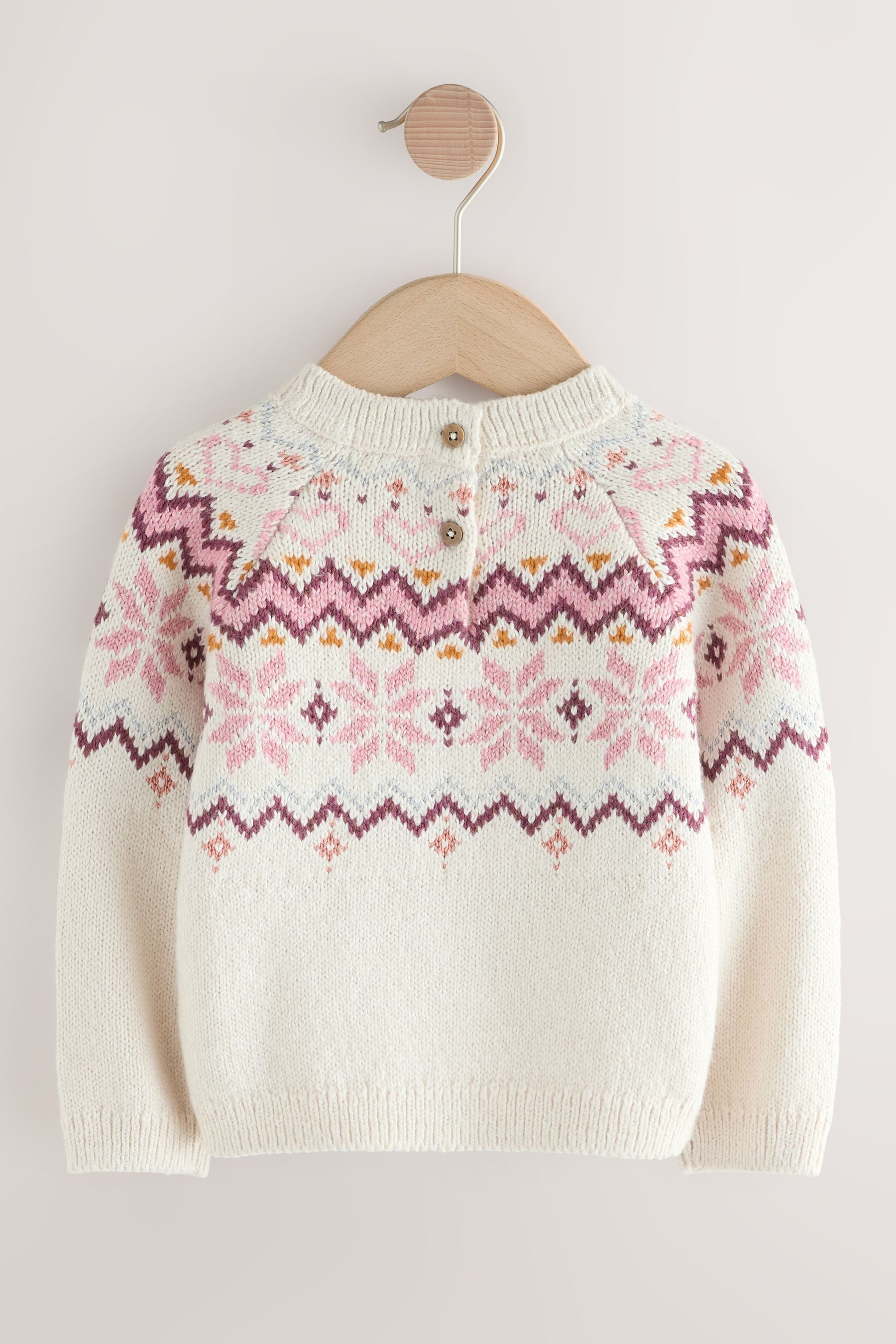 Next Norwegerpullover Weihnachtspullover mit Fairisle-Muster (1-tlg) günstig online kaufen