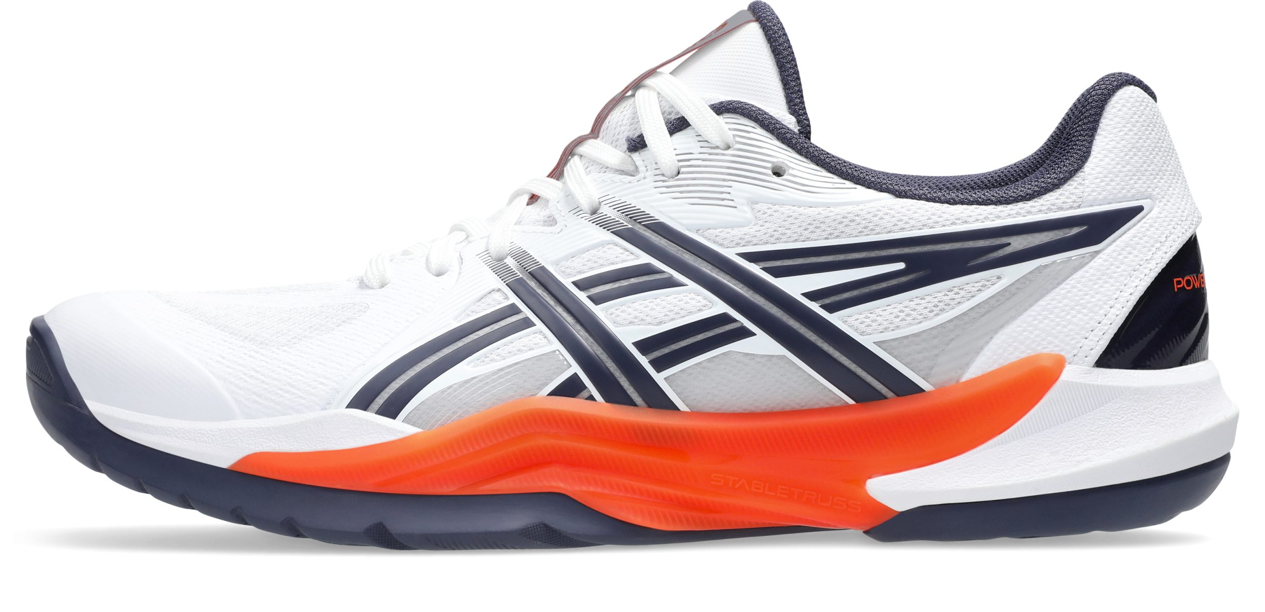 Asics POWERBREAK FF WHITE/DIVE BLUE Handballschuh