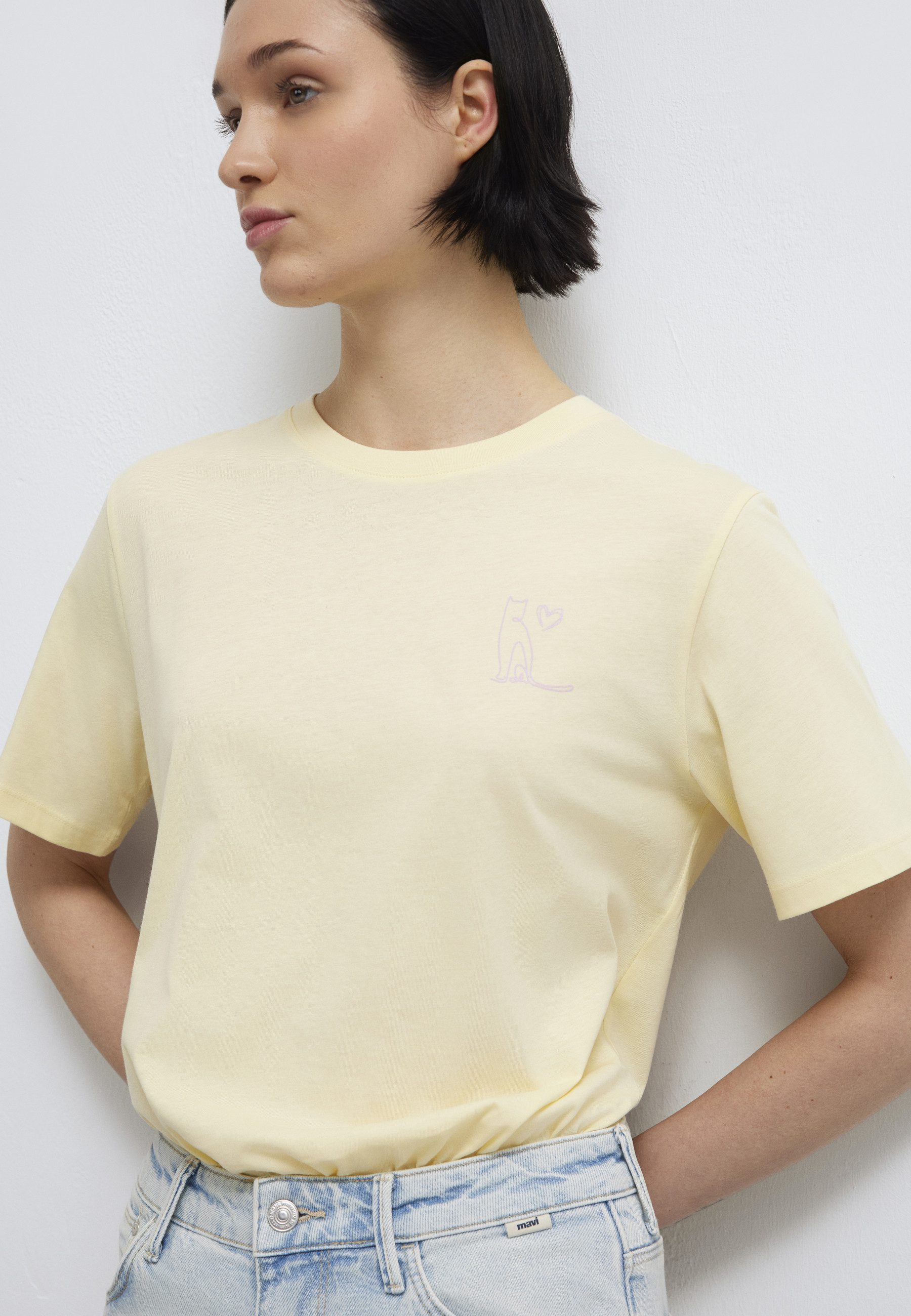 Mavi T-Shirt GRAPHIC PRINTED FASHION JERSEY Katzen T-Shirt