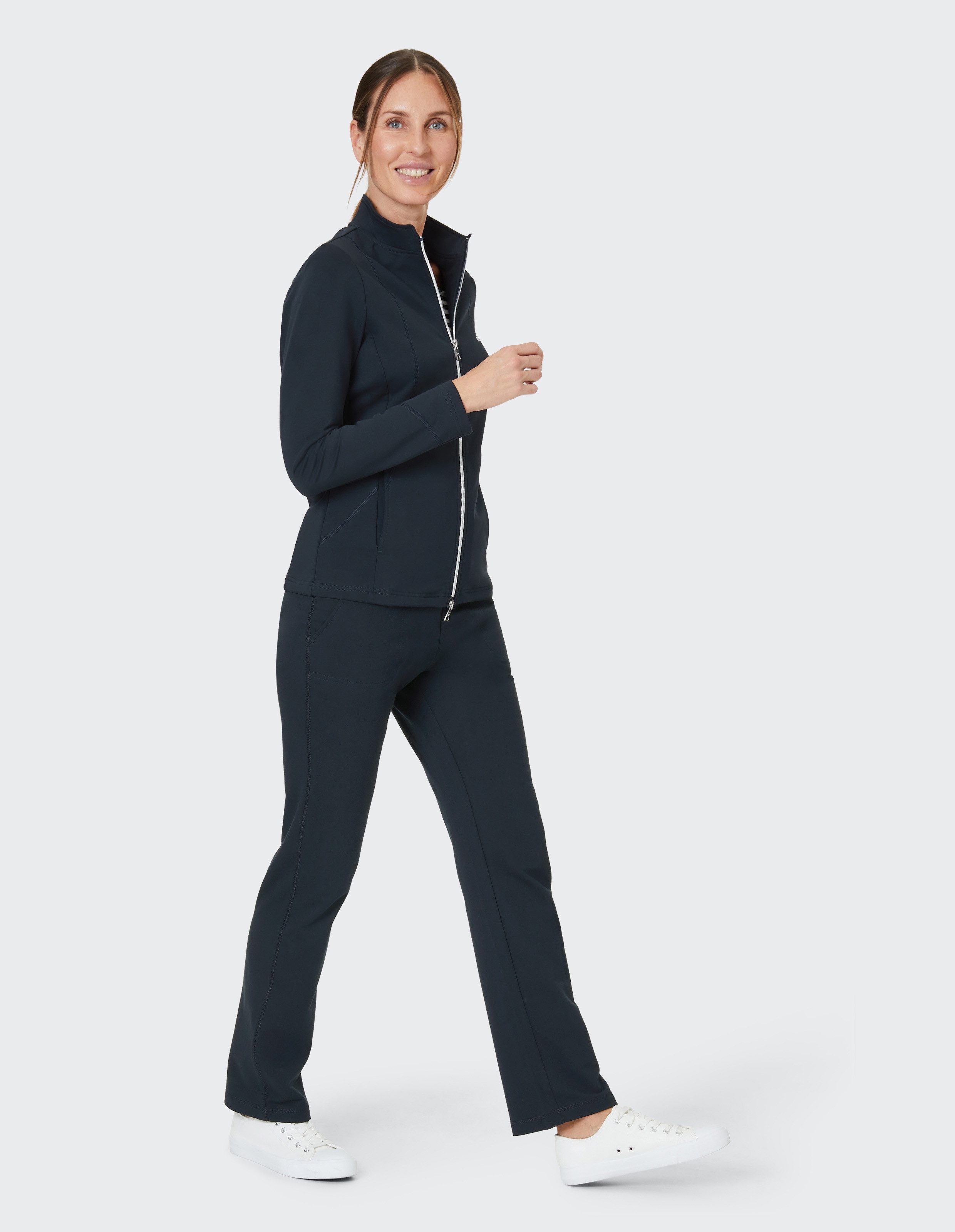 Joy Sportswear Sweatjacke DORIT mit Reißverschluss, Langarm, aus Baumwolle, Polyester und Elasthan – Bild 5 von 5