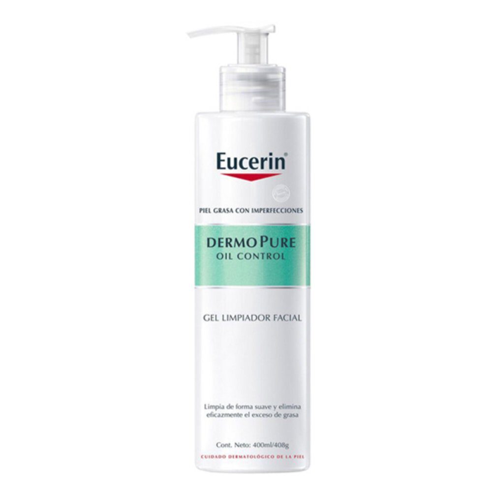 Eucerin Gesichts-Reinigungsschaum DERMO PURE oil control gel limpiador facial 400ml