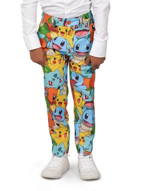 Opposuits Kostüm Boys Pokémon, Knallbunter Pokémon-Anzug mit Pikachu & Co.