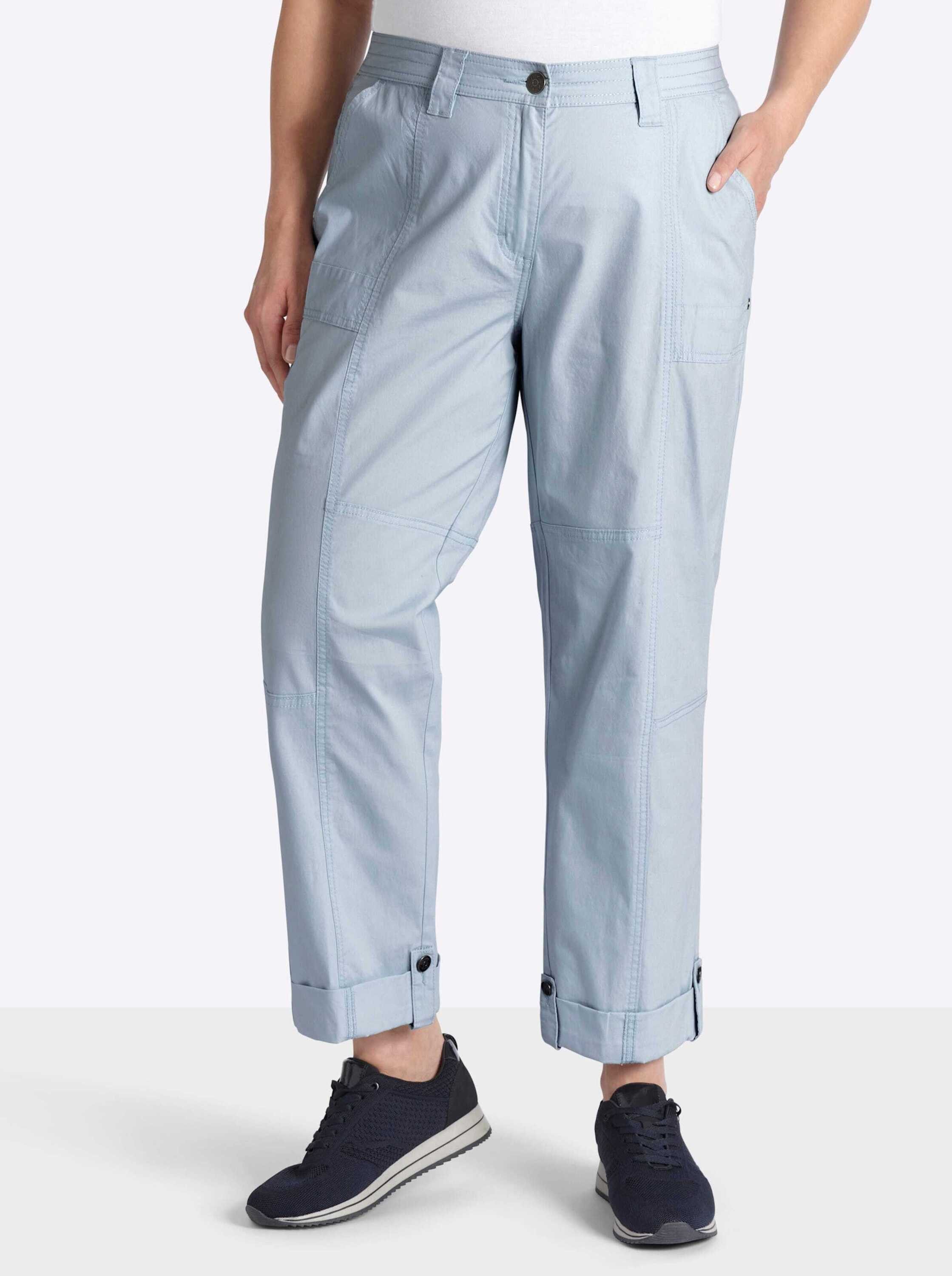 Sheego Jerseyhose Hose normal