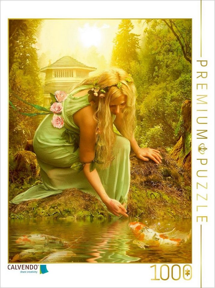 CALVENDO Puzzle CALVENDO Puzzle Nymphe am Bach 1000 Teile Lege Größe 48 CALVENDO Puzzle CALVENDO Puzzle Nymphe am Bach 1000 Teile Lege Größe 48