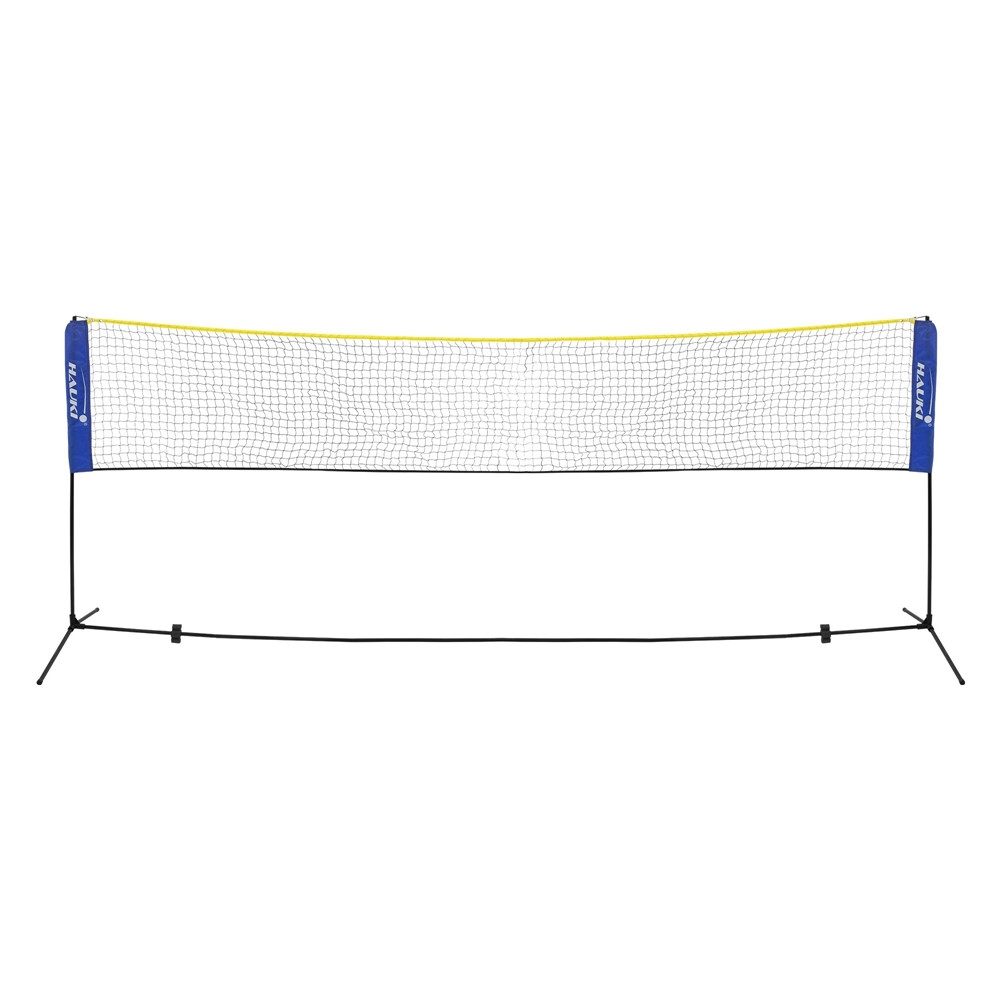 Badmintonnetz Tennisnetz Faltbar mit 3 Federbällen und Tragetasche Federballnetz