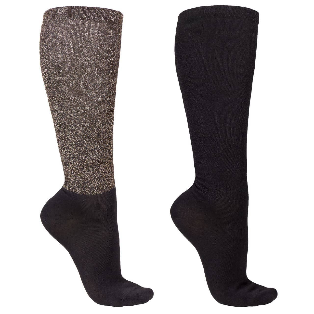 QHP Kniestrümpfe Kniestrümpfe Geschenkbox (2er-Pack)