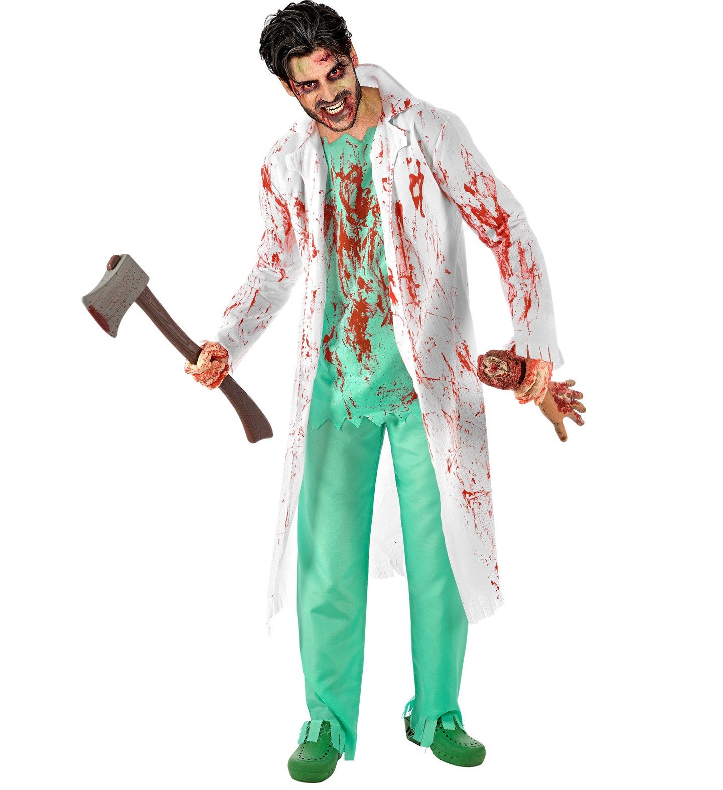 Widmann S.r.l. Zombie-Kostüm Halloween Kostüm 'Zombie Chirurg' für Herren