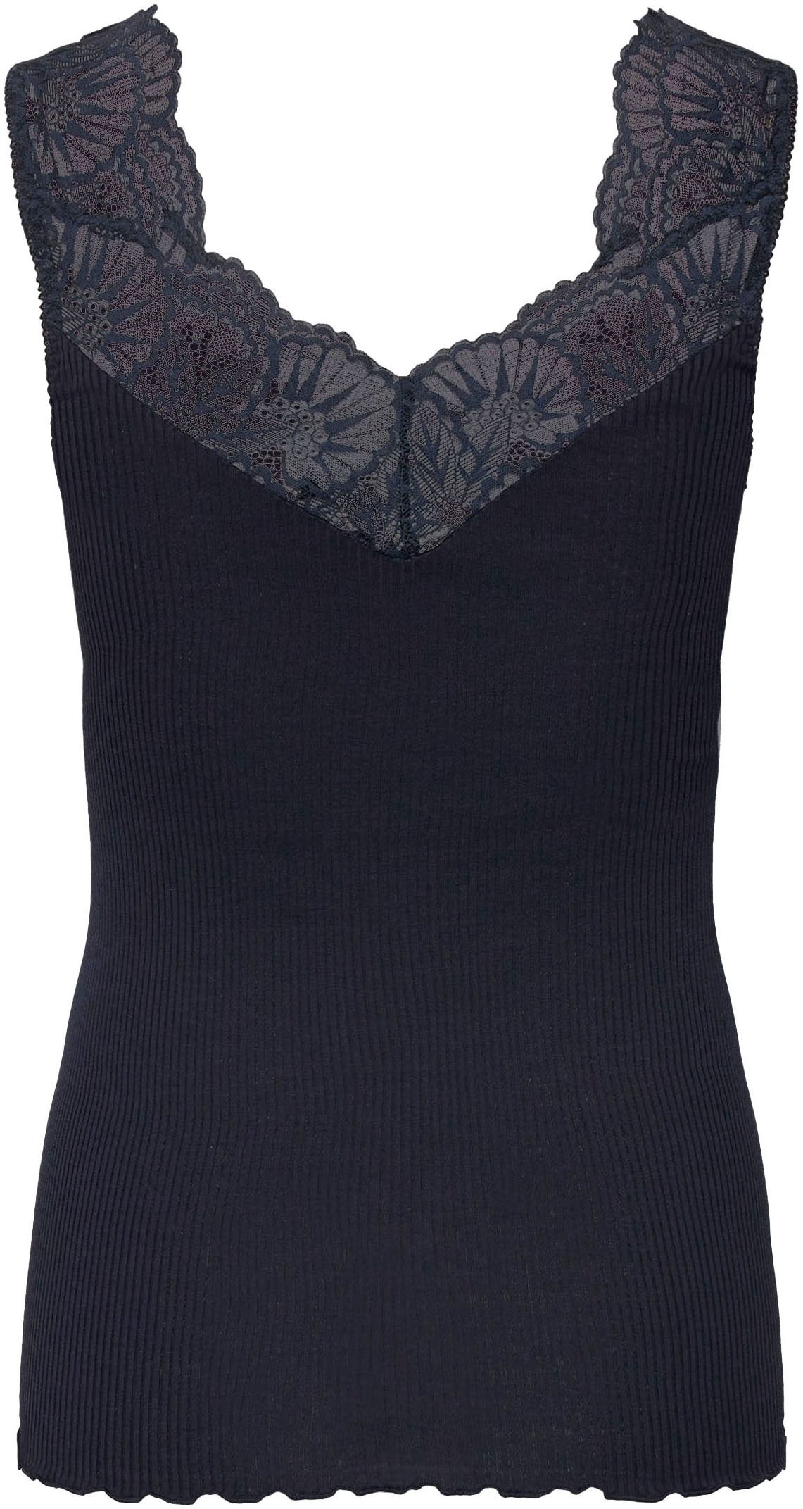 rosemunde Tanktop Vintage-Spitzenbesatz, feminin, beuquem, ohne Ärmel, Seid günstig online kaufen