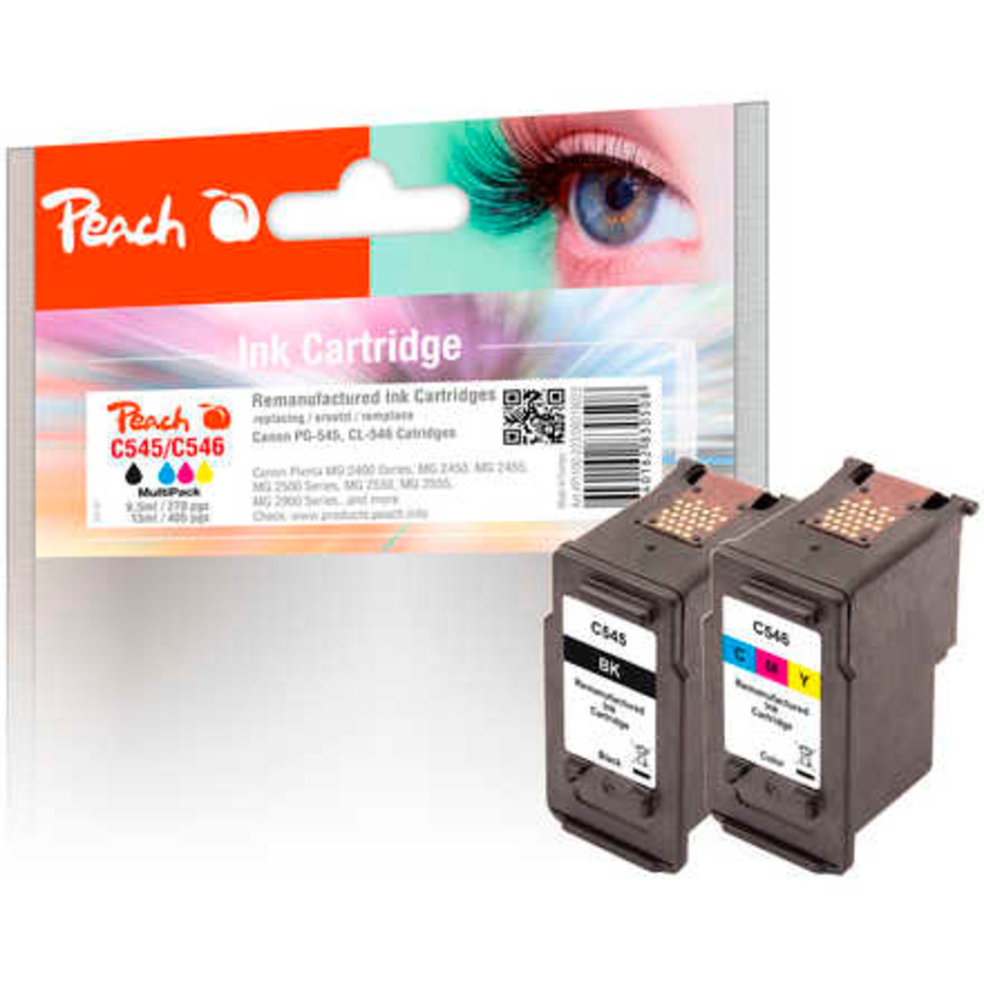 PEACH Tinte Spar Pack PI100-223 Tintenpatrone