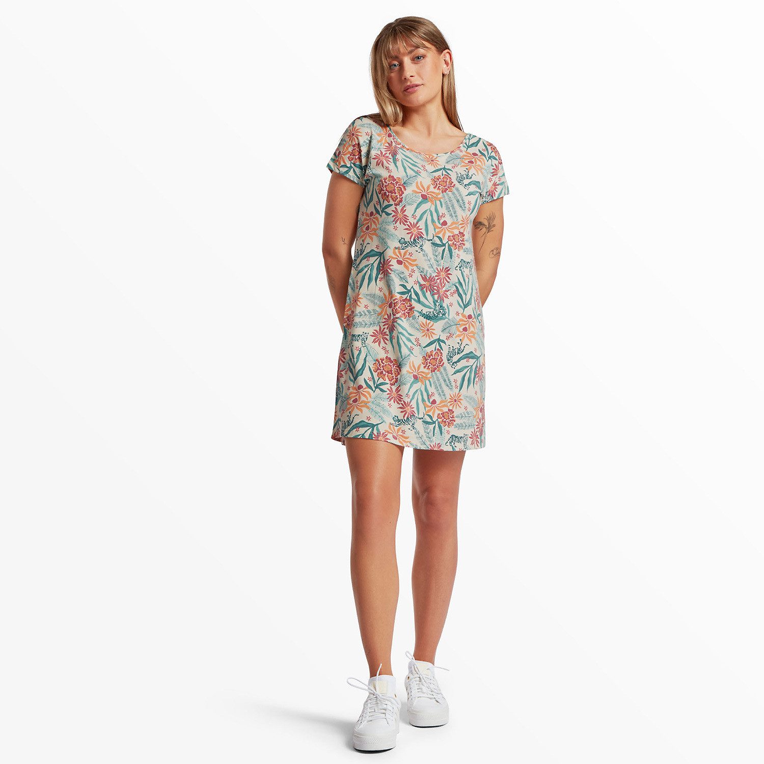 Sherpa 2-in-1-Kleid Kleid Padma Tie Back