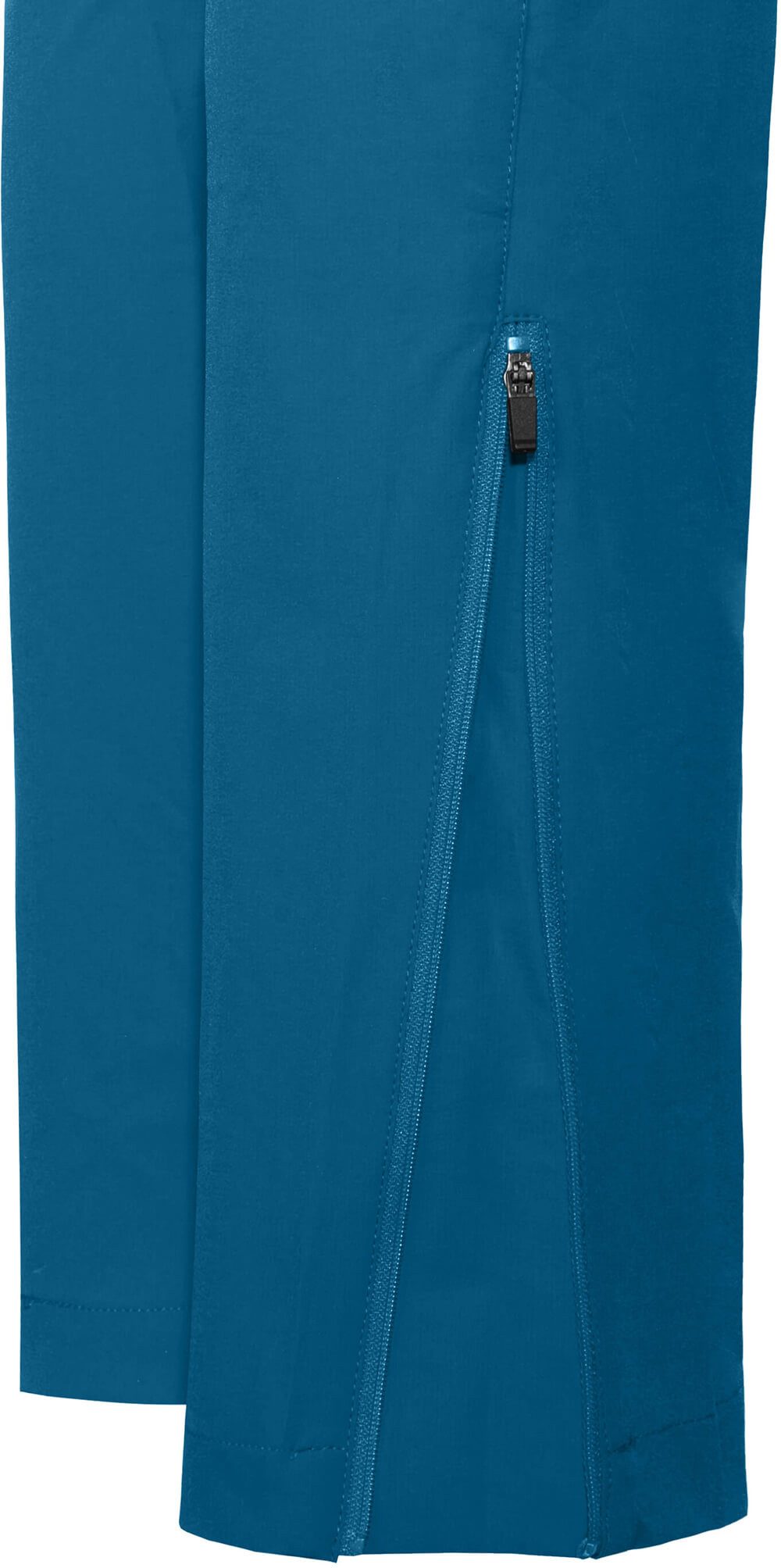 Bergson Outdoorhose VIDAA COMFORT Zipp Off (slim) Damen Wanderhose, leicht strapazierfähig, Kurzgrößen, Saphir blau