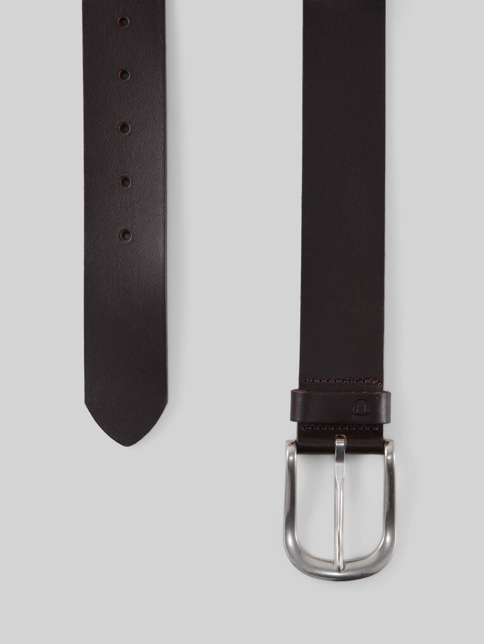 TOM TAILOR Denim Ledergürtel Belts TTDPETER Ledergürtel mit abgerundeter Dornschließe
