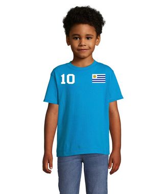 Blondie & Brownie T-Shirt Kinder Uruguay Sport Trikot Fußball Meister WM Copa America