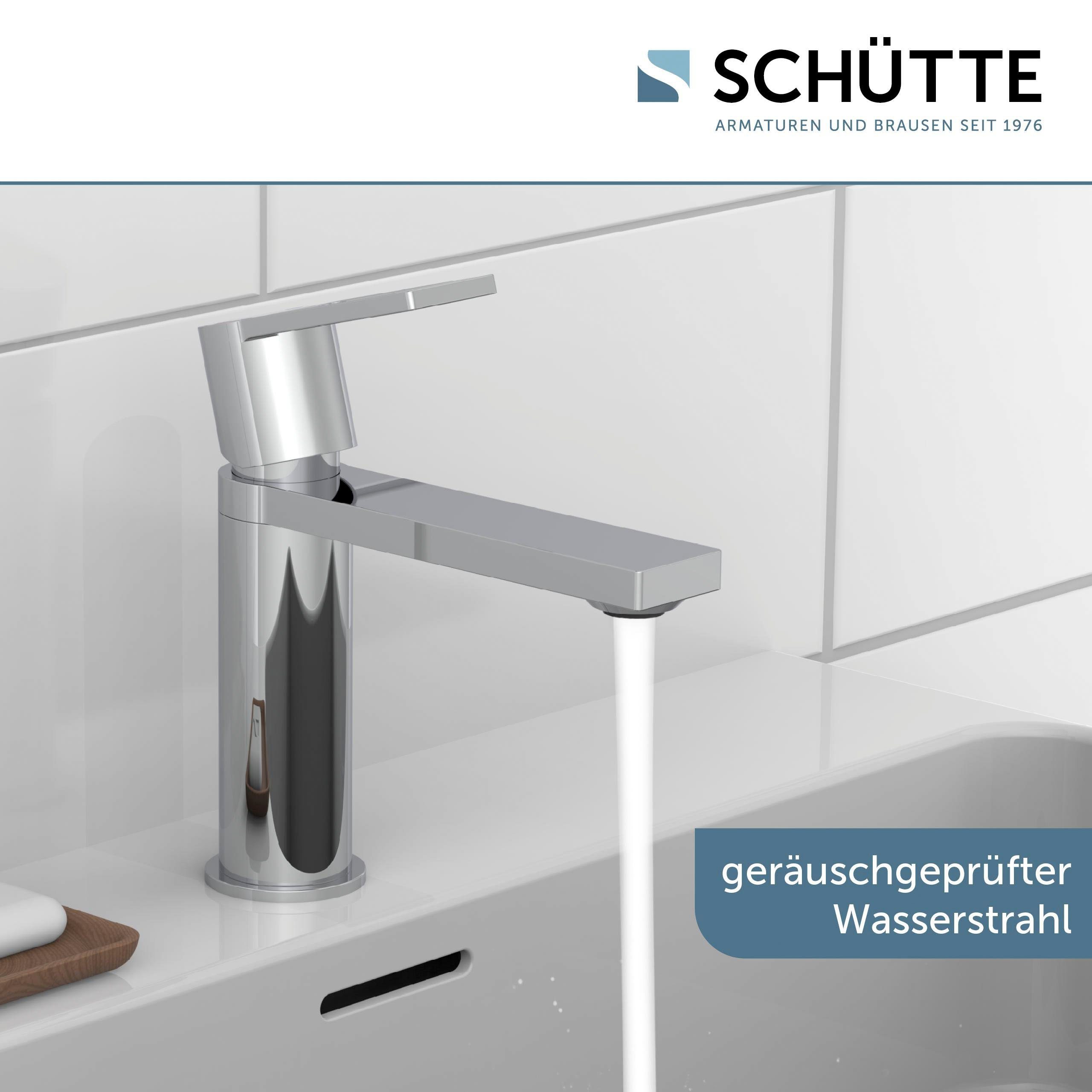 Schütte Waschtischarmatur MANHATTAN Verbrühschutz, wassersparend, Marken-Mischüse