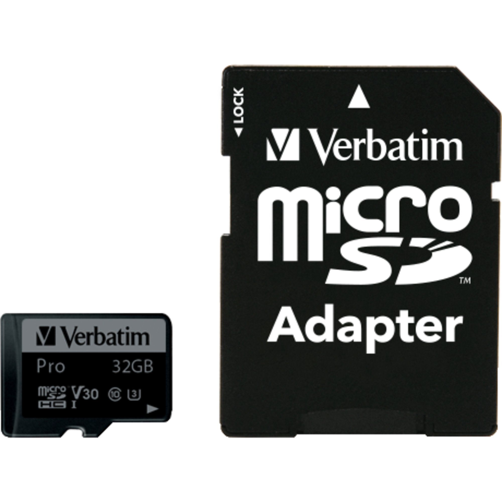 Verbatim Pro 32GB microSDHC, Speicherkarte, (UHS externer Speicher