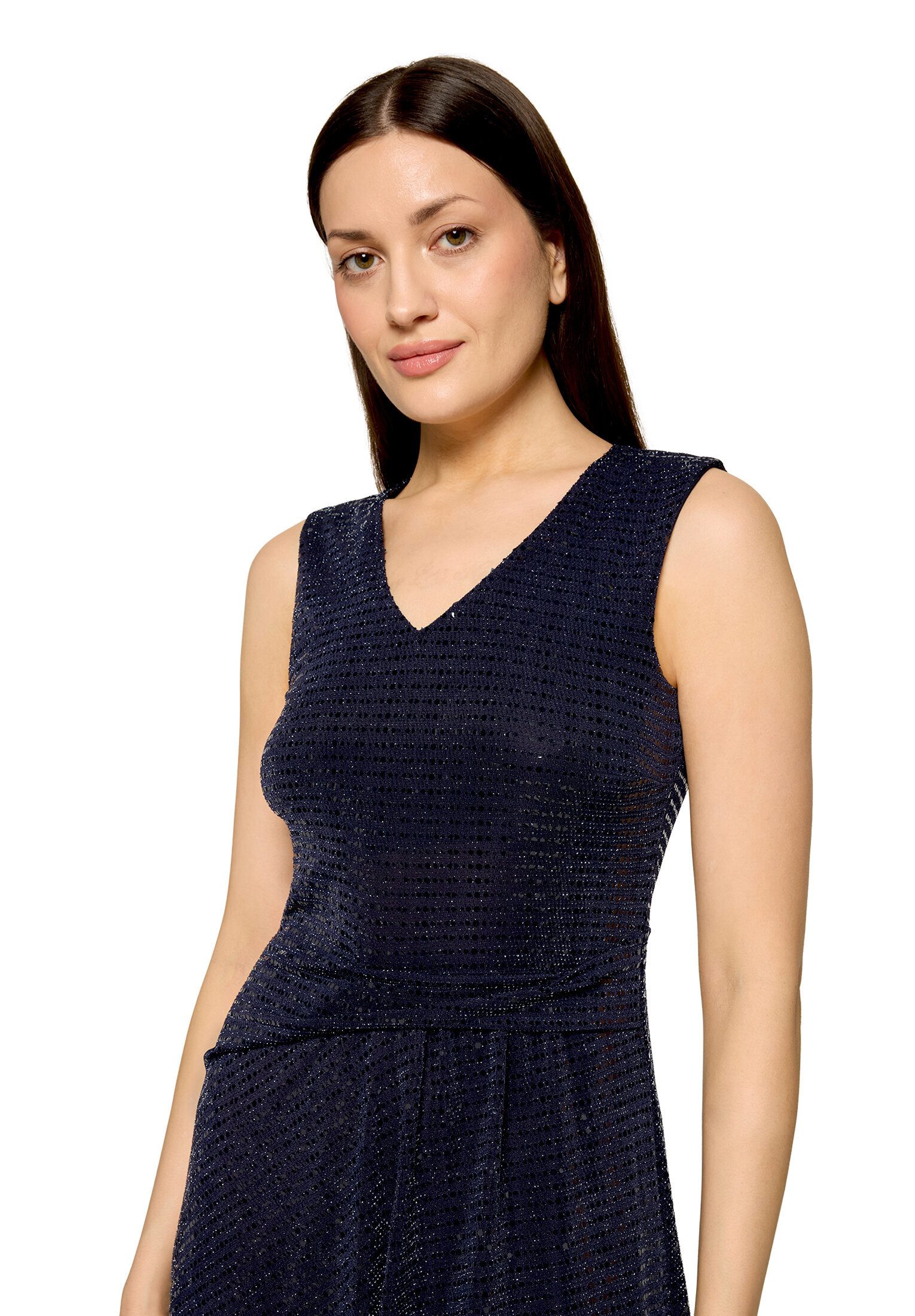 Vera Mont Cocktailkleid Damen im Glitzer-Look