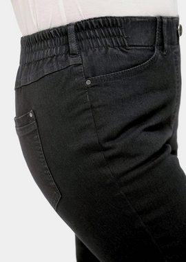 GOLDNER Bequeme Jeans Kurzgröße: Klassische Jeansschlupfhose MARTHA