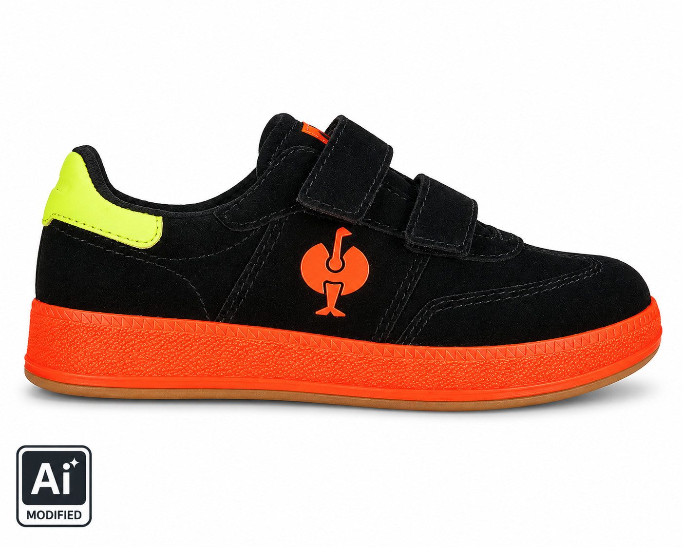 Engelbert Strauss Strauss Low Kinderschuhe Sneaker aus Veloursleder mit Klettverschluss Sneaker echtes Veloursleder