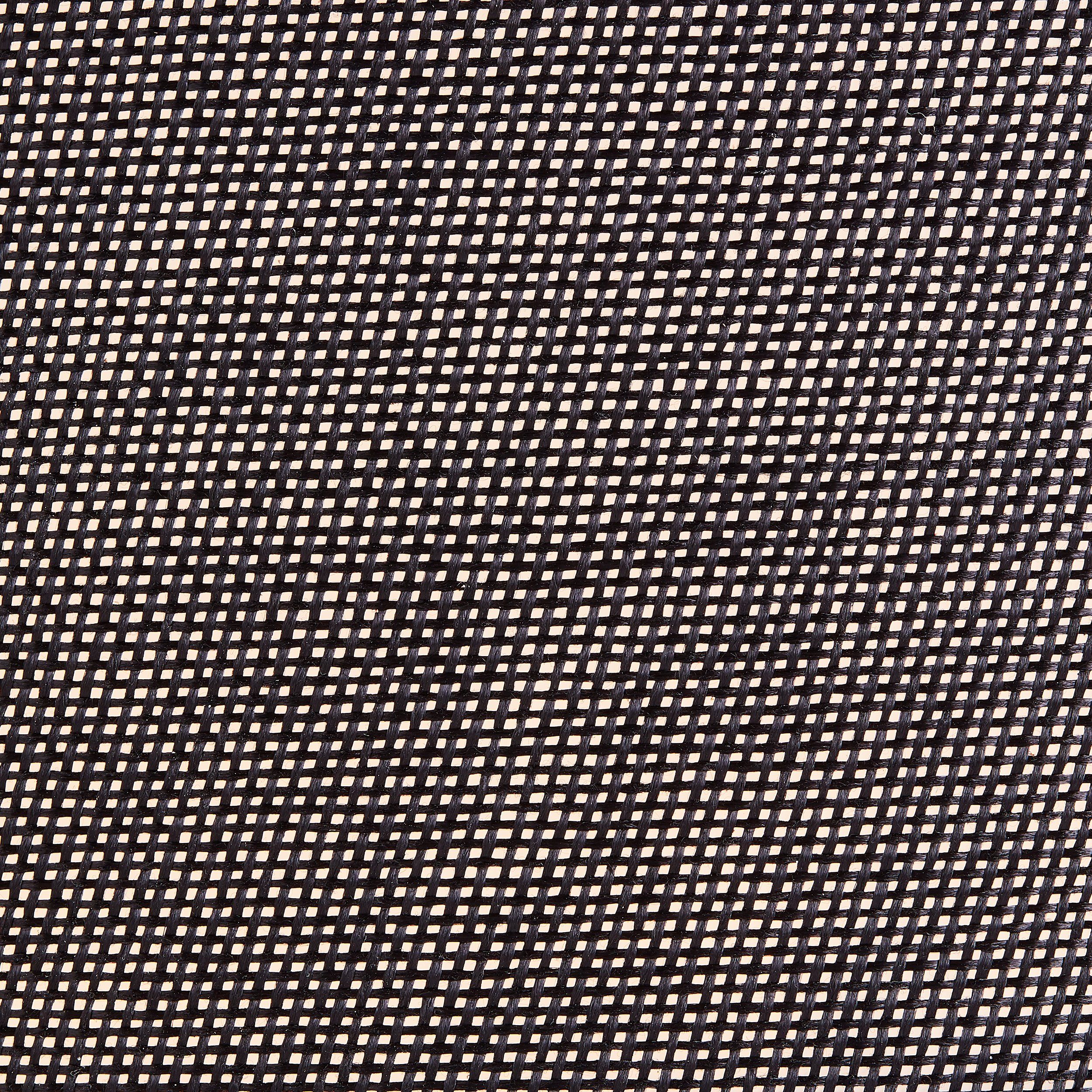 Brilliant Deckenleuchte Metall/Textil/Ku Penley, Wand- Penley Deckenleuchte schwarz/weiß, und LED 47cm