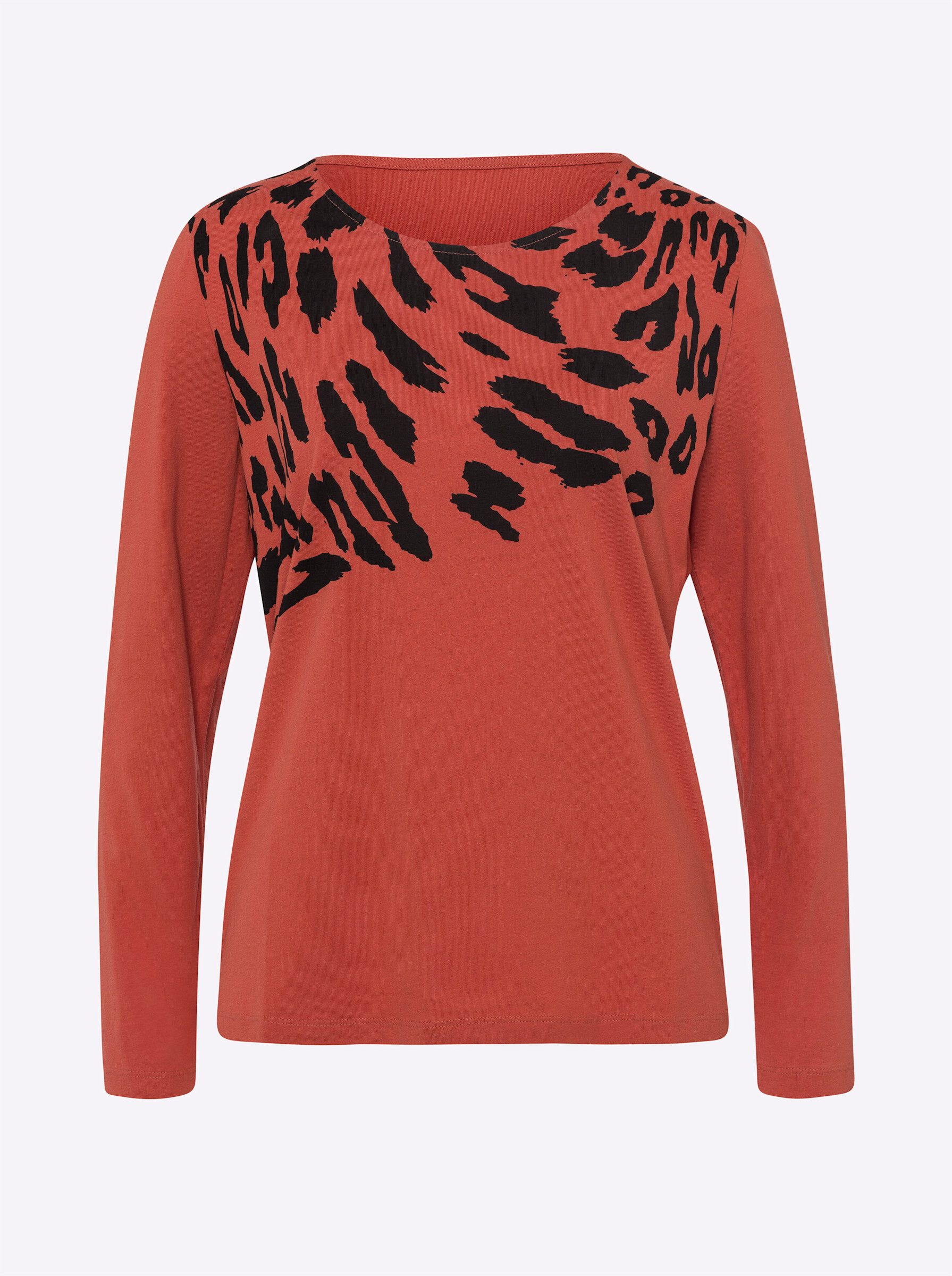 T-Shirt Langarm-Shirt Langarm