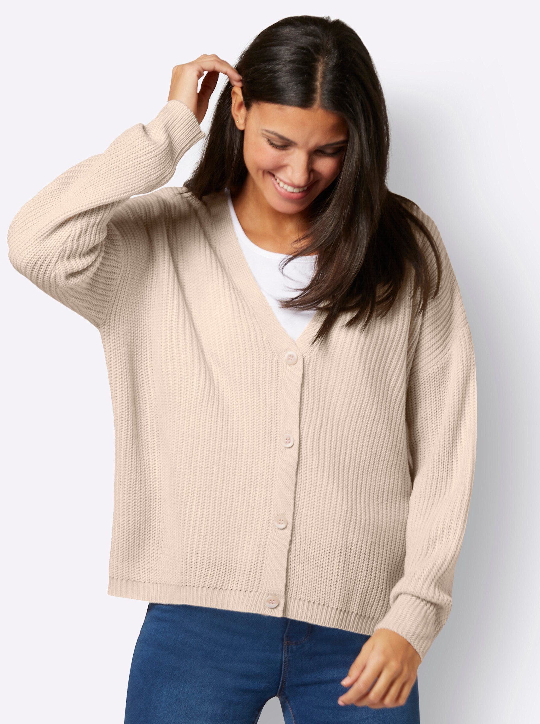 Sieh an! Strickjacke Strickjacke günstig online kaufen