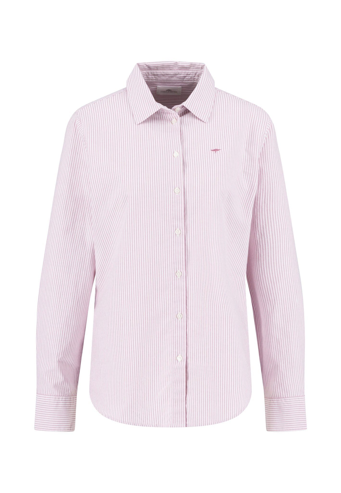 Blusentop Casual-Fit Hemd mit Streifen - Casual Fit