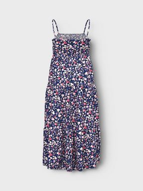 Name It Spitzenkleid Kleid Maxi Sommer Kleid mit Spaghettiträger (lang) 7315 in Blau