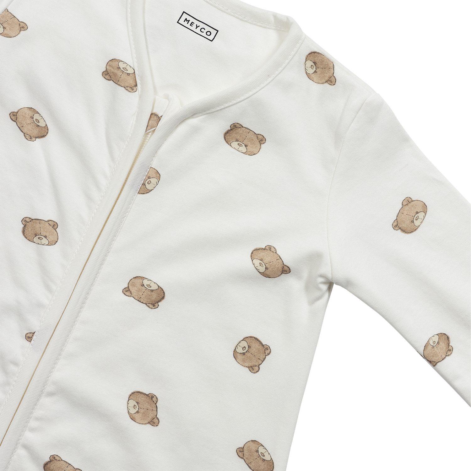 Meyco Baby Babyschlafsack Bear Multicolor (1 tlg), 70cm
