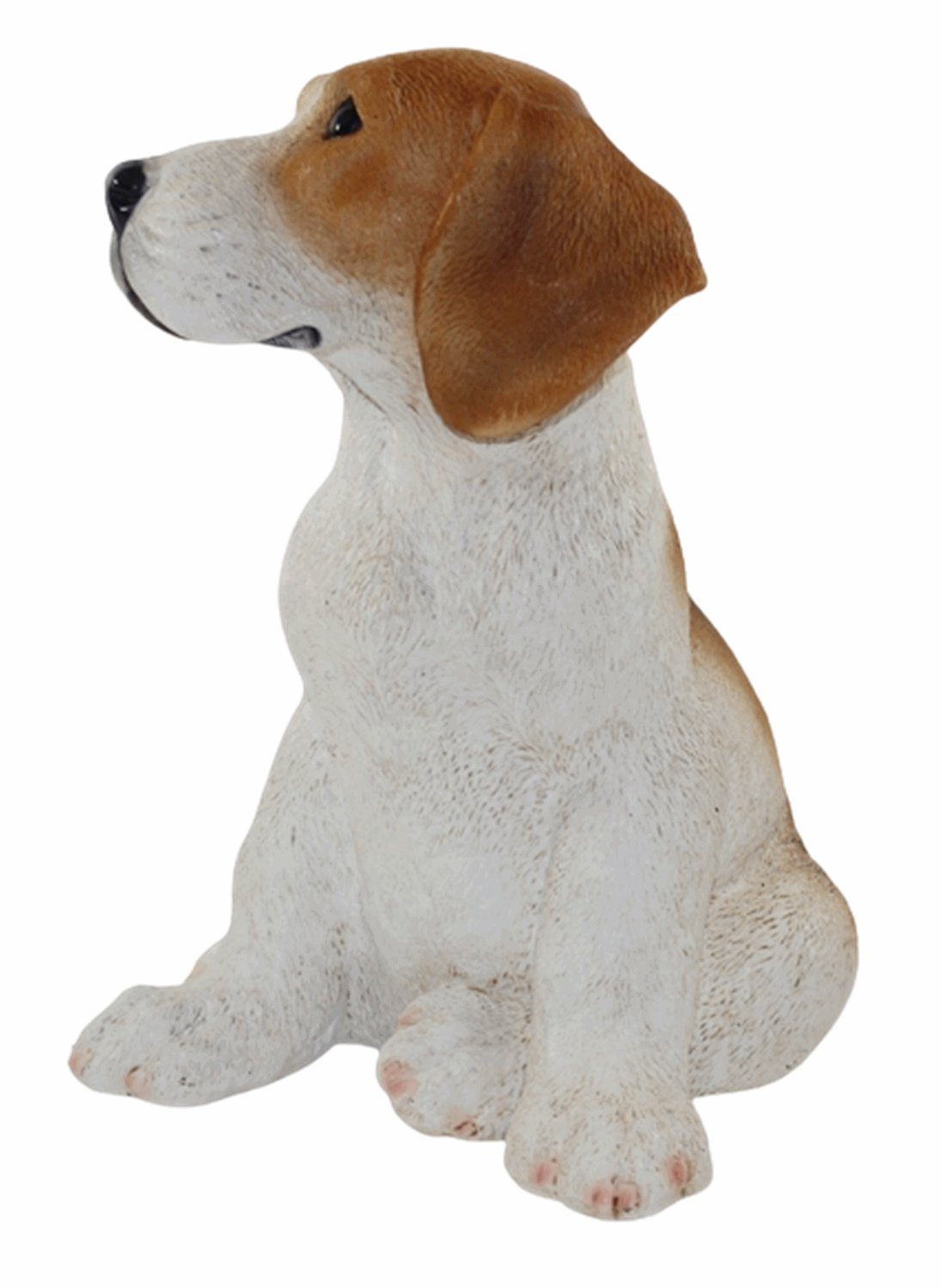 Kollektion Deko Figur aus Hundefigur Castagna Welpe britischer Hund cm Castagna 24 Beagle H Tierfigur sitzend Resin