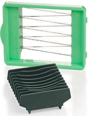 Genius Zerkleinerer Nicer Dicer Chef, 3300 ml Kunststoff-Auffangbehälter, 9-teilig