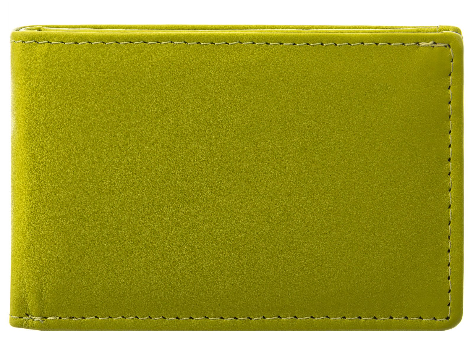 JS Geldbörse JS Scheintasche Mini C42217N wallet Querformat (1-tlg), Leder