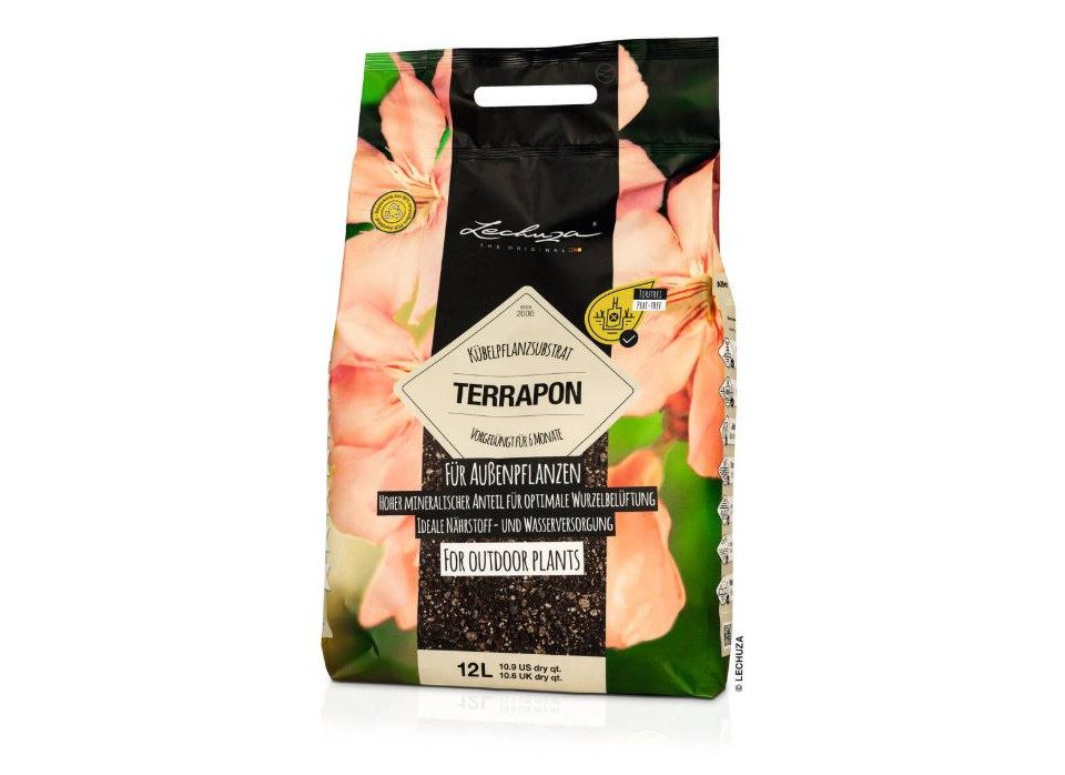 Lechuza® Pflanzgranulat Lechuza Terrapon Pflanzsubstrat für Außenpflanzen