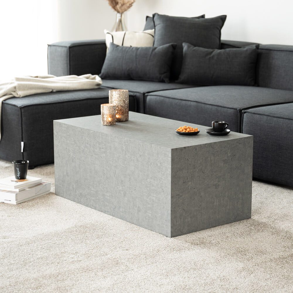 HOME DELUXE Couchtisch Marmor AMIRI L - 95 x 40 x 50 cm, Marmoroptik, Wohnz günstig online kaufen