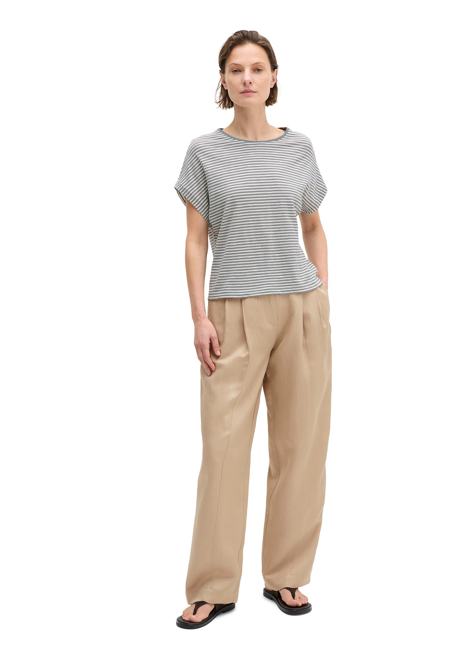 Marc O'Polo T-Shirt Gestreift, regular aus Baumwoll-Single-Jersey – Bild 4 von 5