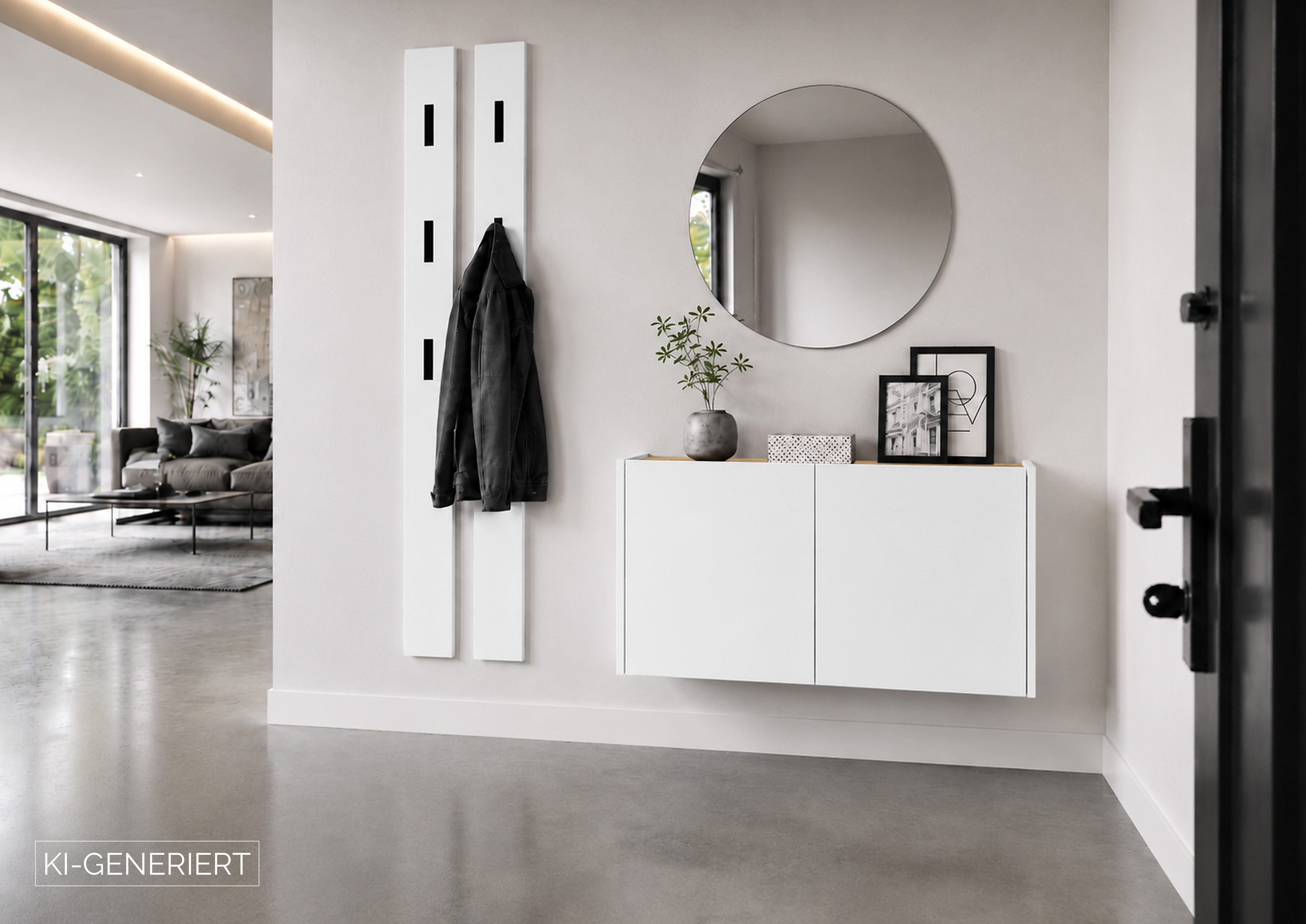 GERMANIA Schuhschrank Lomeno Flurschrank, Soft-close, verstellb. Böden, in 3 Höhen, 2- oder 3-türig – Bild 2 von 5
