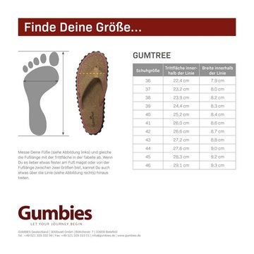 Gumbies Gumtree in Treeva T-Strap-Zehentrenner aus recycelten Materialien »in farbenfrohen Designs«