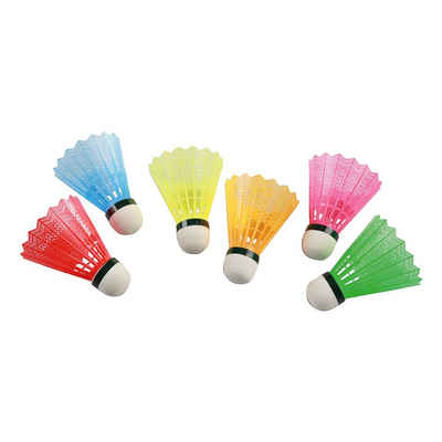 VICTOR Badmintonball Badminton-Bälle mit farbigem Korb, Aus Nylon