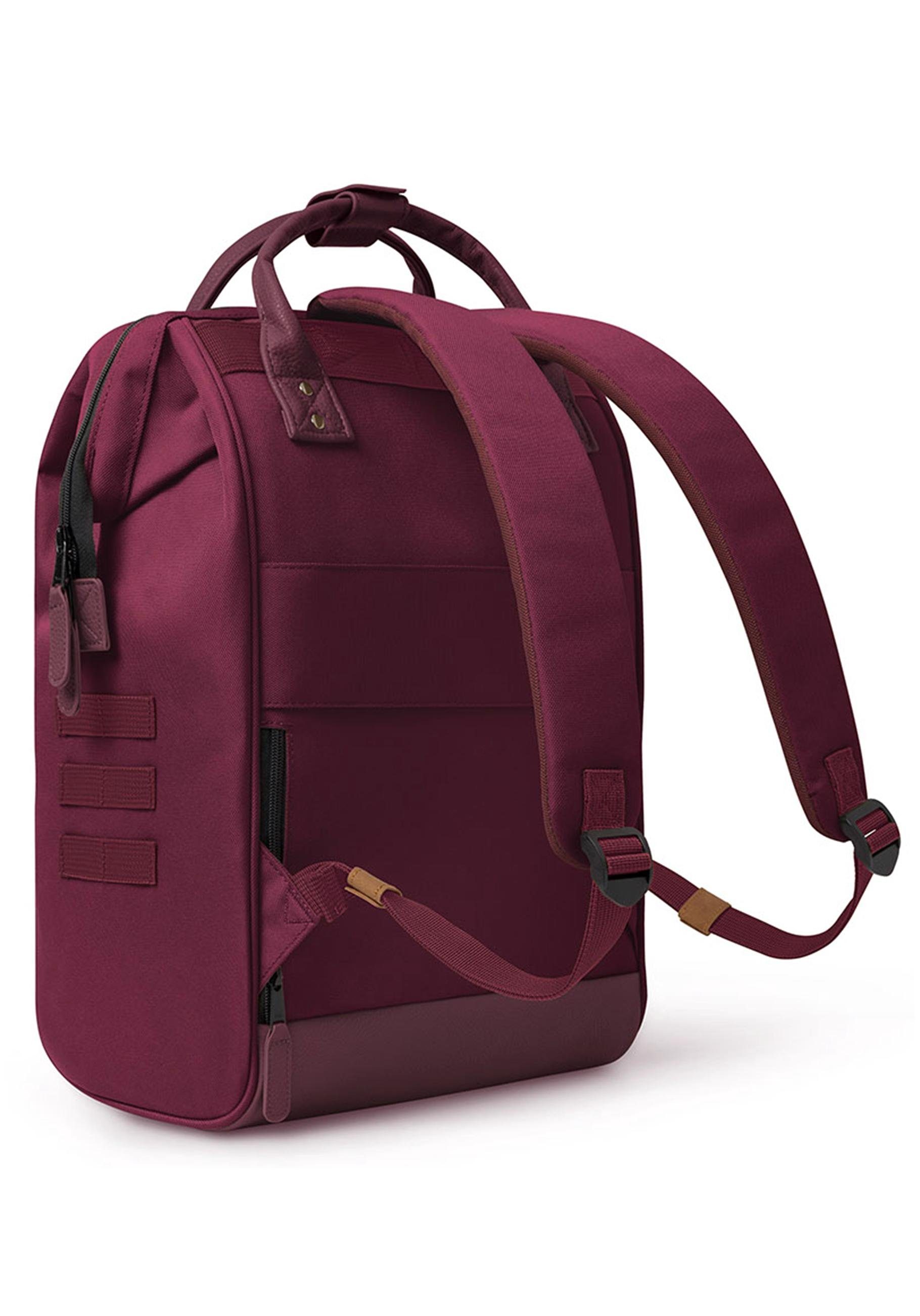 Adventurer L bordeaux aus Recycled, recycelten Materialien CABAIA Tagesrucksack Cityrucksack