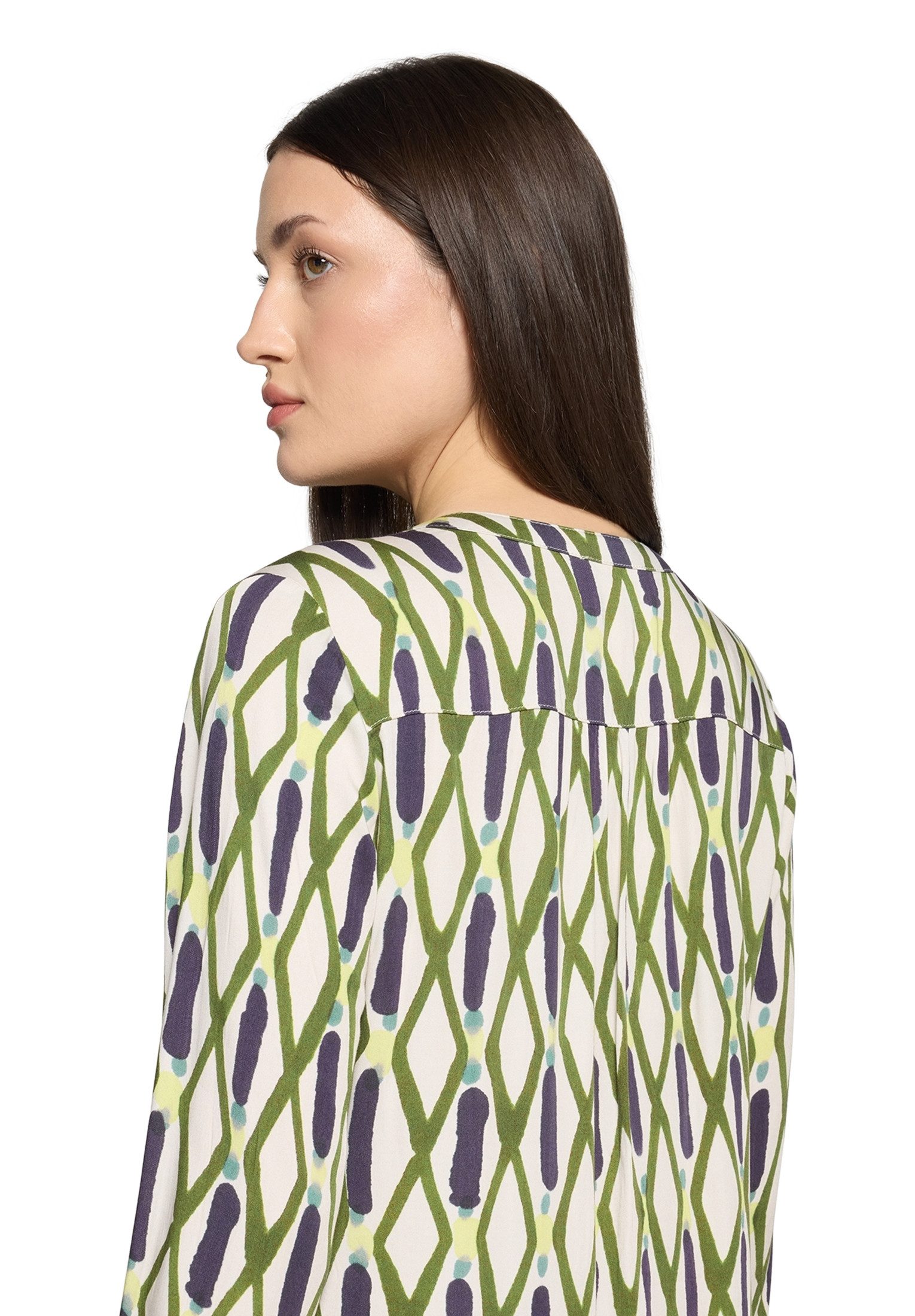 Cartoon Schlupfbluse Damen mit Muster
