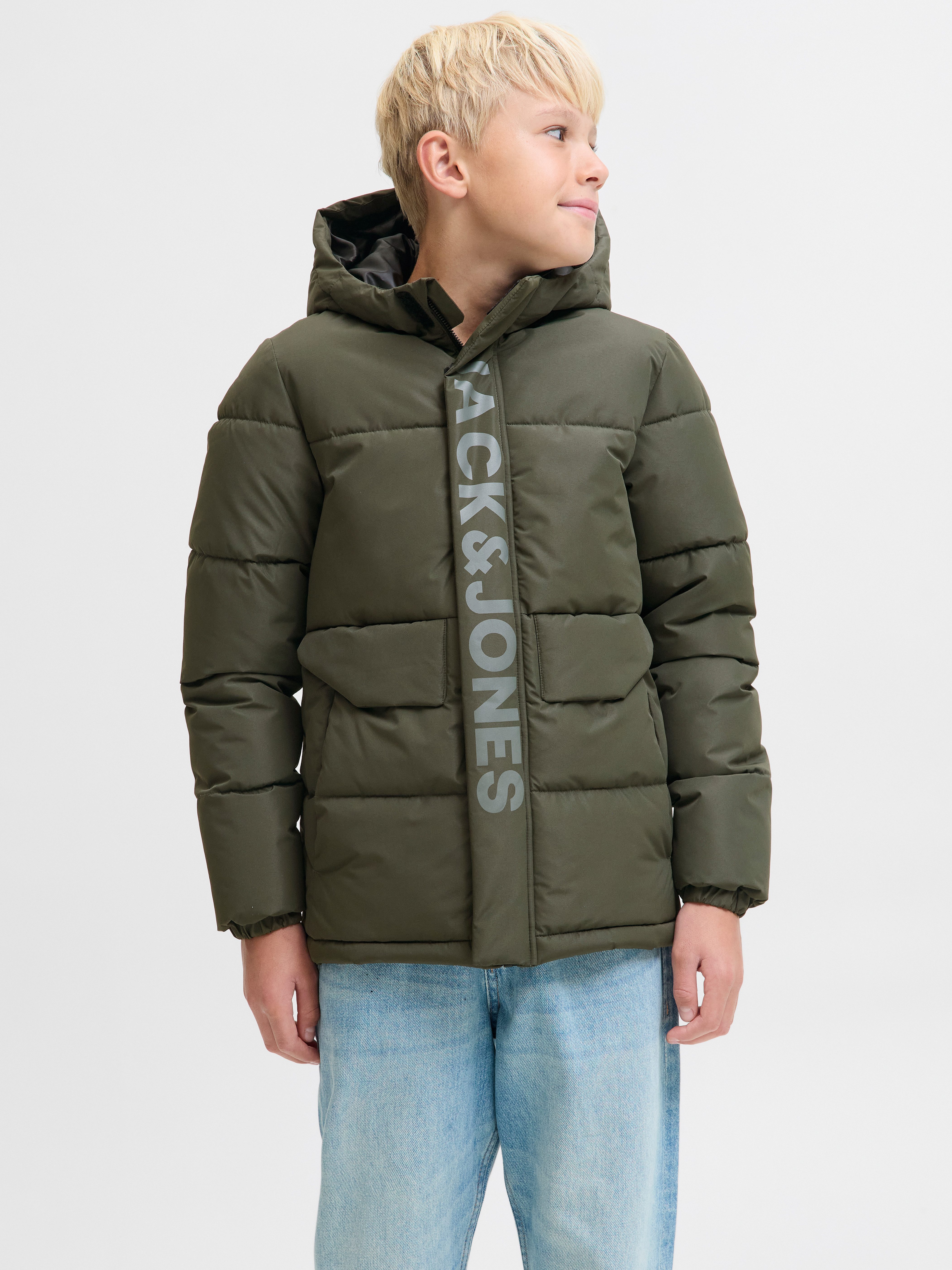 Jack & Jones Junior Steppjacke JCOSPEED PUFFER SN JNR Polyester, regular fit