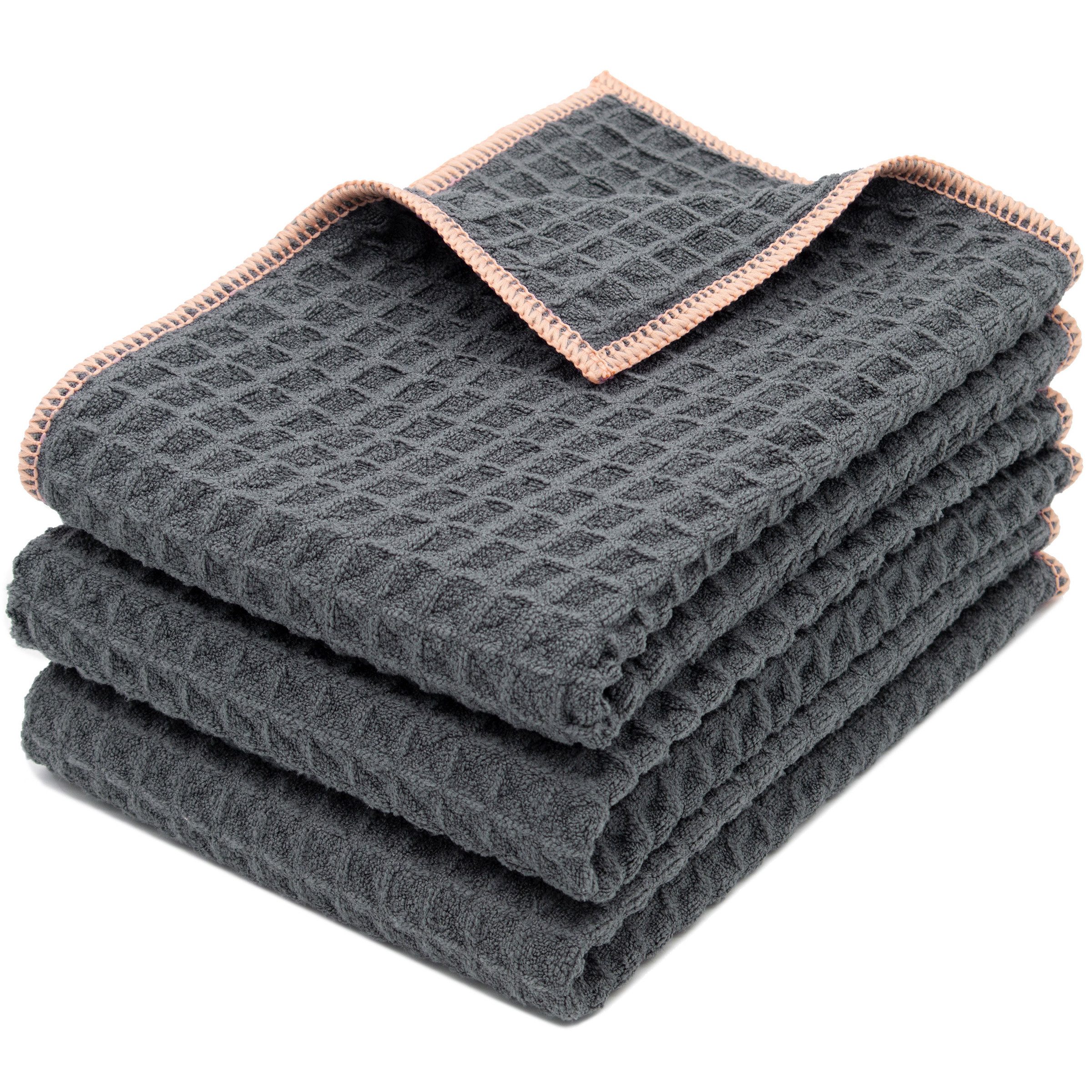 ZOLLNER Reinigungstücher (80% Polyester (recycled), 20% Polyamid, 40x60 cm, 3-tlg., 40 x 60 cm, 80% Polyester (recycled), 20% Polyamid)