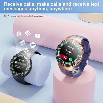 FANSANMY Sportmodi für Indoor- und Outdoor-Aktivitäten Smartwatch (Android iOS), Intelligente Uhr Optimale Unterstützung für Gesundheitsenthusiasten