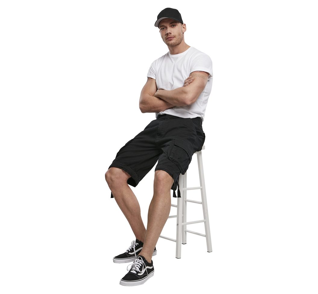 Brandit Cargohose Bermuda Cargoshorts Kurze Hose Short Army BW Sommer Knielang Shorts – Bild 4 von 5