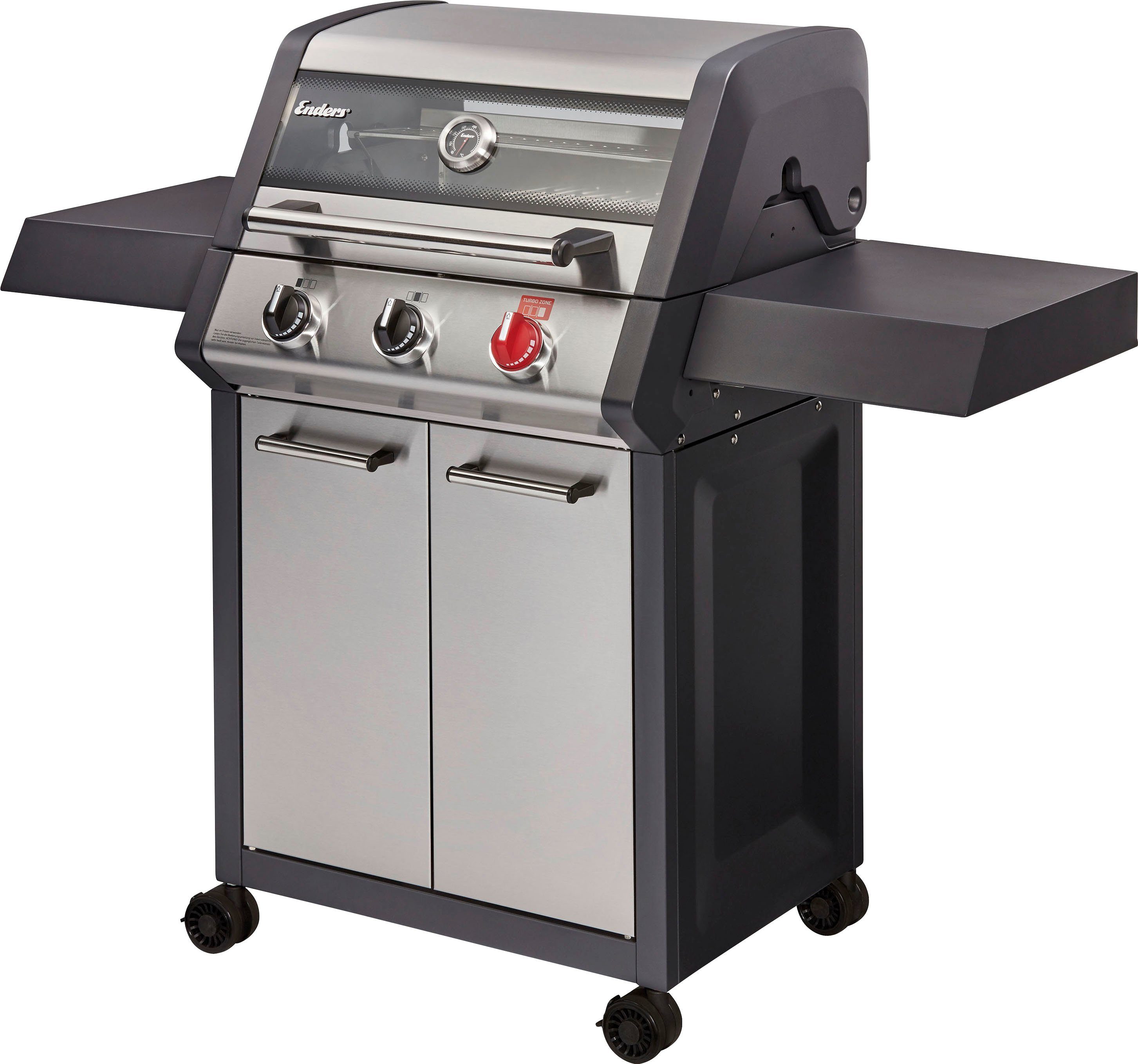 Enders® Gasgrill Monroe ProX 3 S Turbo, BxTxH: 136x57x119 cm