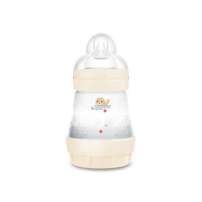 MAM Babyflasche Easy Start Baby Weithalsflasche mit SkinSoft Trinksauger