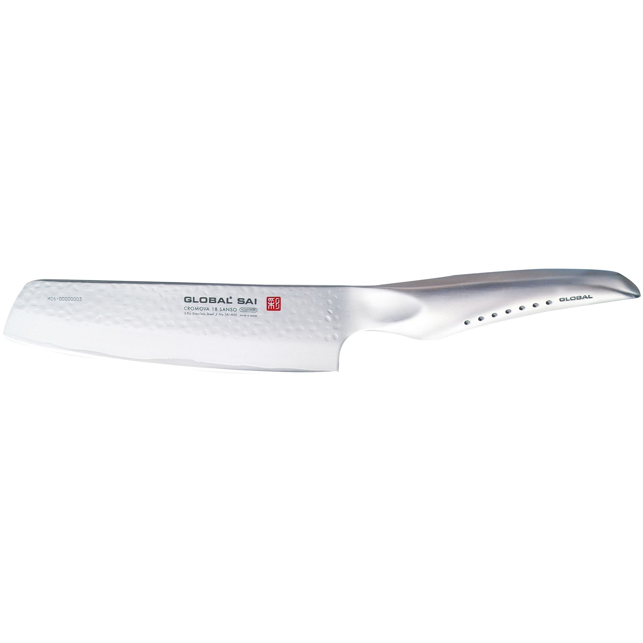 GLOBAL Santokumesser SAI Gemüsemesser 15 cm SAI-M06