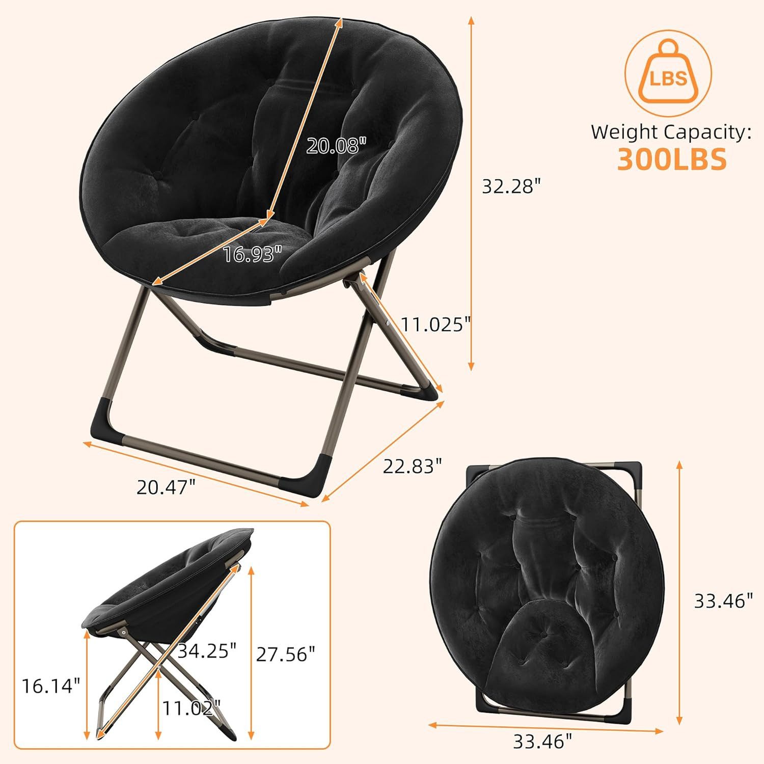 GarveeMore Relaxsessel gepolsterter Lazy-Sofa-Sessel für Schlafzimmer,Wohnz günstig online kaufen