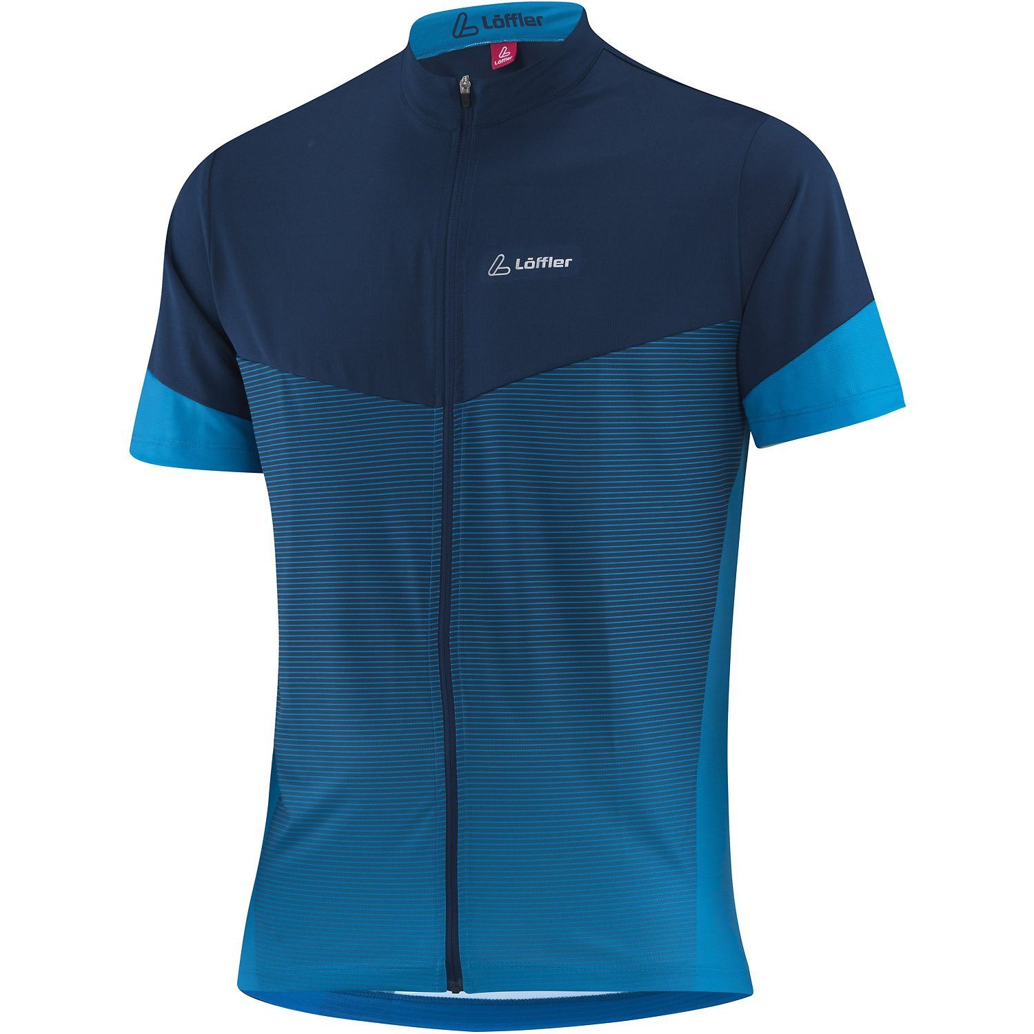 Löffler T-Shirt Jersey Bike FZ Stream Blau